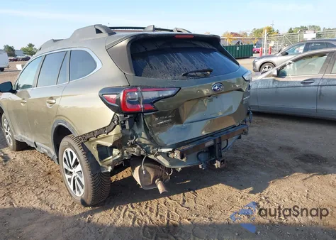 2021 Subaru Outback Premium из США, поврежденный, VIN 4S4BTADC1M3209130
